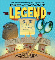 Book cover: The Legend of Rock Paper Scissors