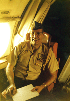Colonel Bloomer while serving as SPecial Assistant and Marine Corps Aide to the Secretary of the Navy.gif