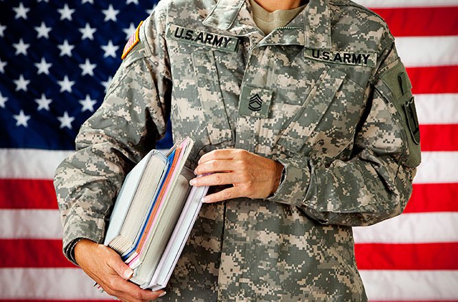 Person in US Army uniform