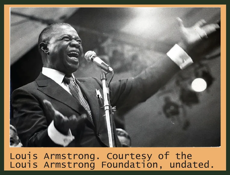 Photograph of Louis Armstrong