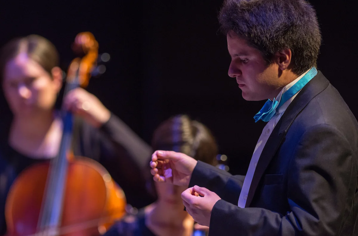 Dr. Ramiro Miranda, Emporia Symphony Orchestra's conductor