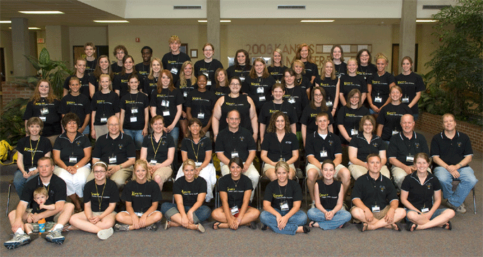 2008 Kansas Future Teacher Academy group photo