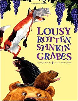 Book cover: Lousy Stinkin&#x27; Rotten Grapes