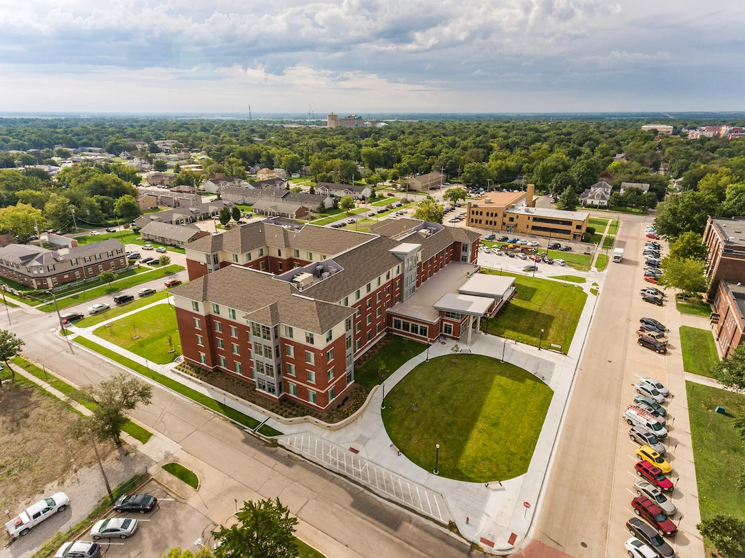 Schallenkamp Hall Aerial
