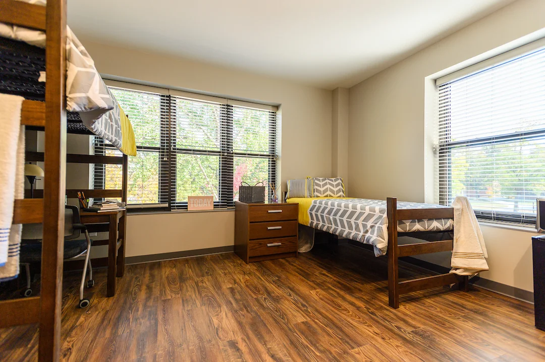 Inside of Abigail Morse Residence Hall