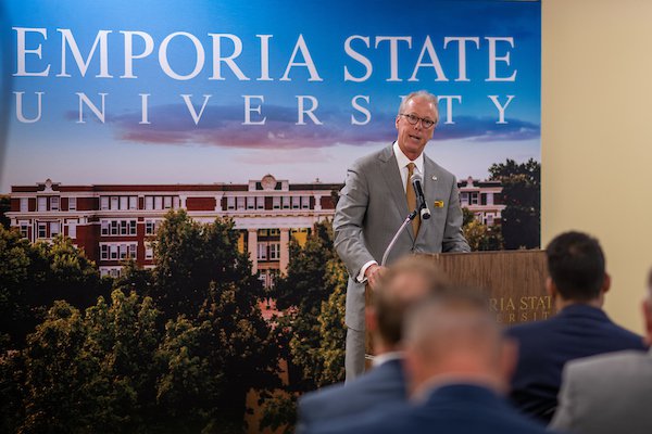 Photo of  Ken Hush, Emporia State University President