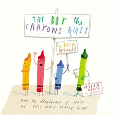 Book cover: The Day the Crayons Quit