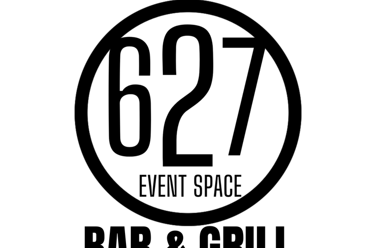 627 Event Space Bar and Grill official Logo used this one