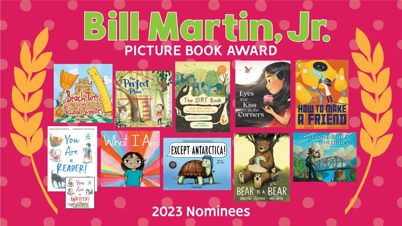 Bill Martin Jr Picture Book Award 2023 nominees