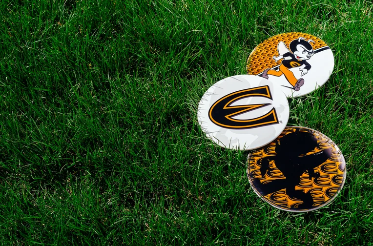 Emporia State disc golf discs