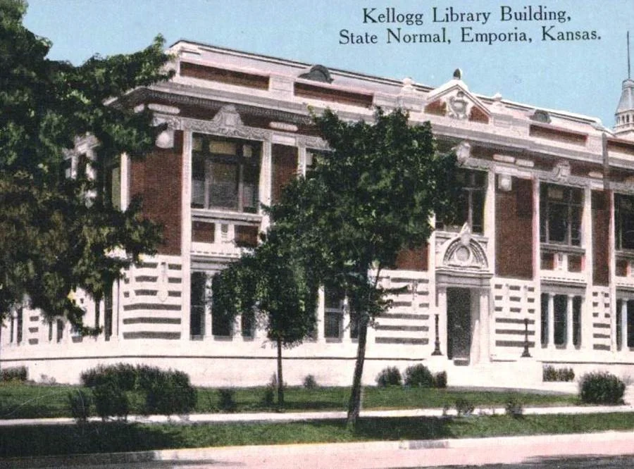 Kellogg Library Building, State Normal, Emporia, Kansas