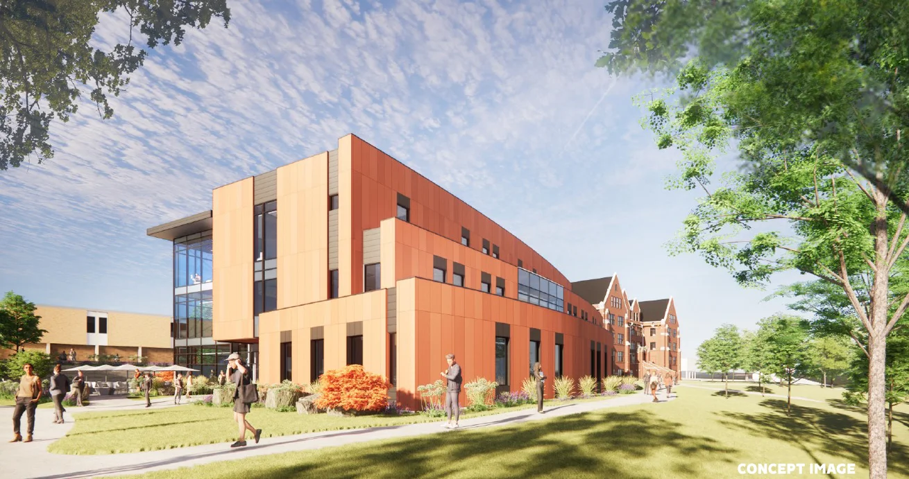 Nursing + Student Wellness Center Construction Emporia State University