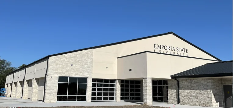 Emporia State University Kossover Tennis Complex Exterior