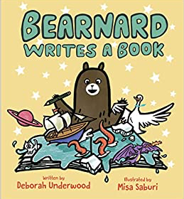 Cover of "Bearnard Writes a Book" children&#x27;s picture book