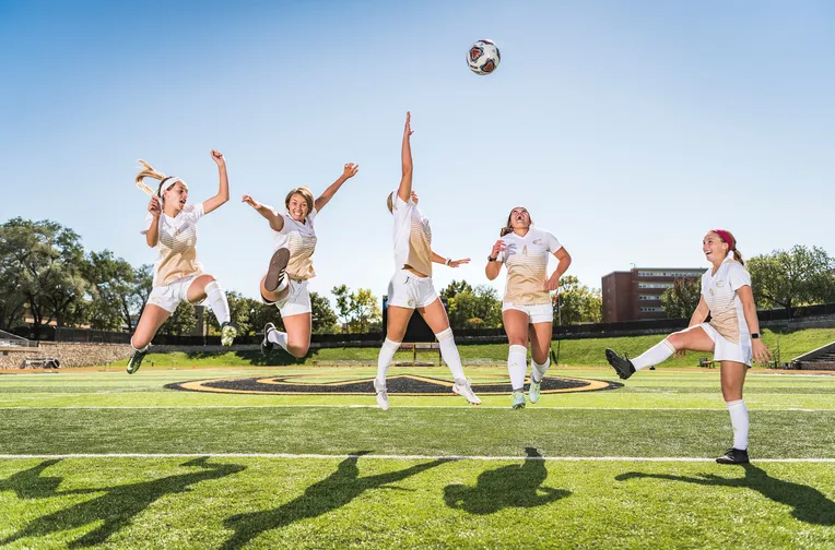 Soccer students