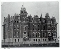 Historical photo of State Normal School building