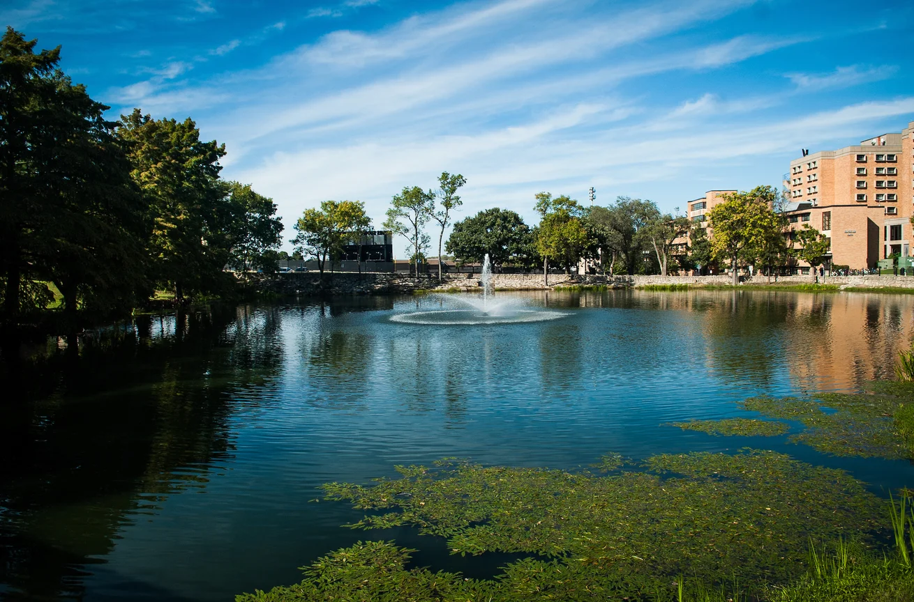 Emporia State Wooster Fountain