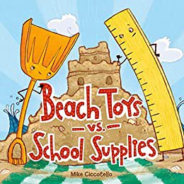 Beach Toys vs School Supplies book cover