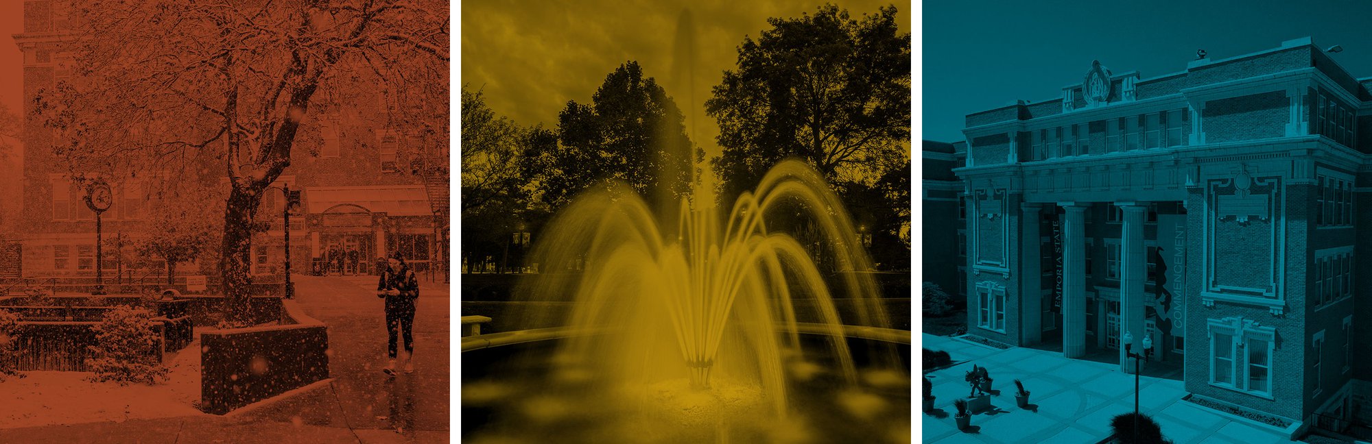 Campus collage