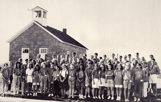 Photo of the 1990 Kansas Future Teacher Academy