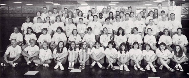 Students in the 1995 Kansas Future Teacher Academy