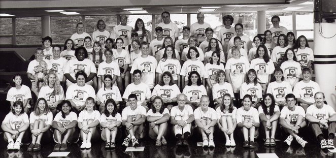 Students in the 1997 Kansas Future Teacher Academy