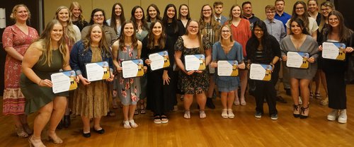 2022 Honored Students of The Teachers College
