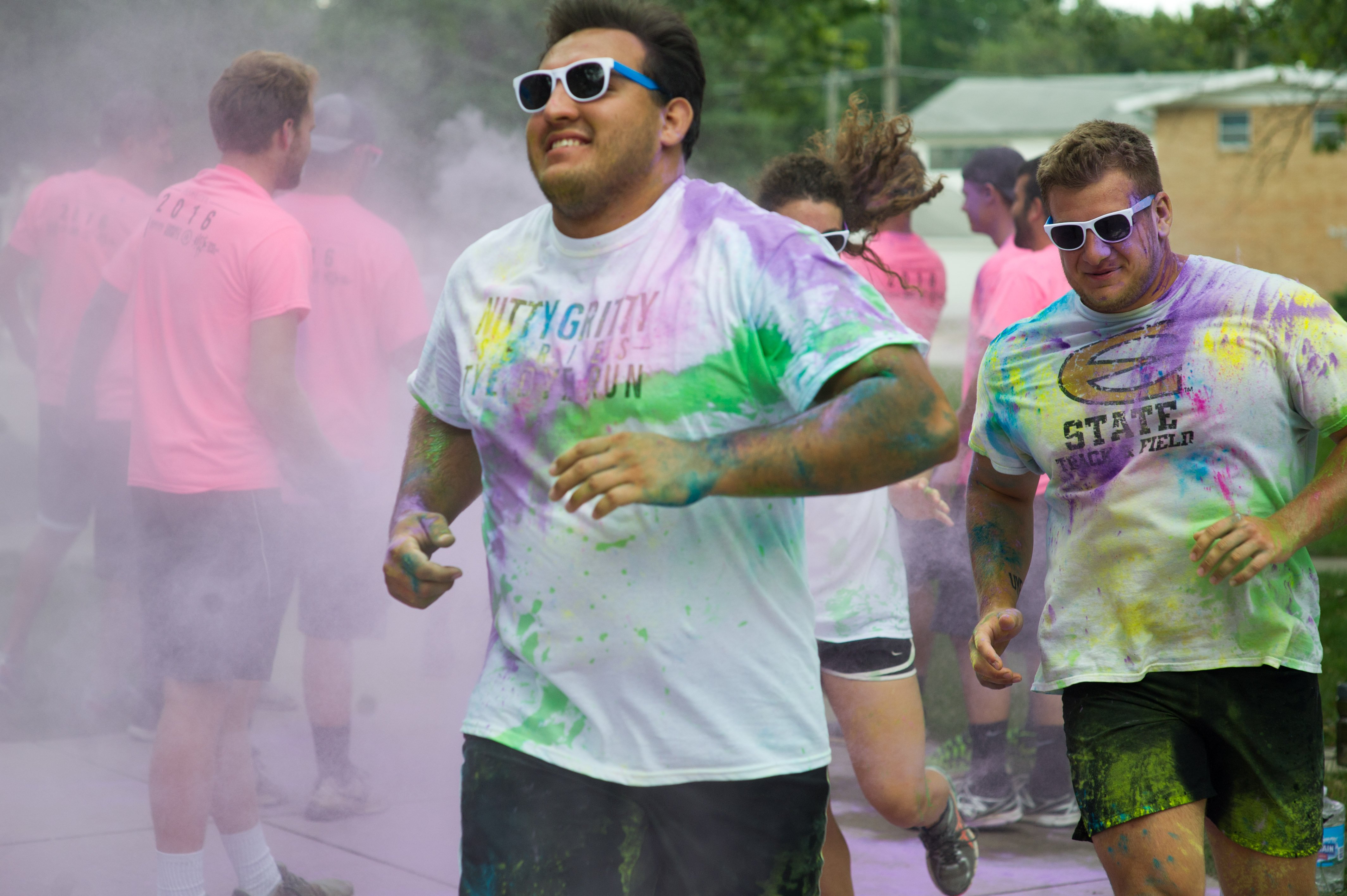 Emporia State Nitty Gritty color run