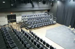 Black box theatre on Emporia State campus