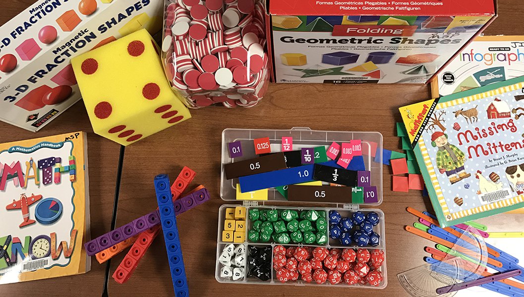 Photo of math learning aids