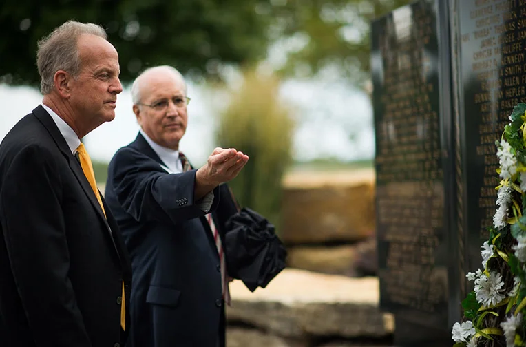 Photo of the National Memorial for Fallen Educators